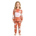 thumbnail image 6 of 2Y Toddler Girls Short Sleeved Top Shorts Home Clothes Halloween Homewear Set School Pajamas Halloween Outfits For Baby Girls, 6 of 8