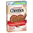 thumbnail image 2 of Cheerios Cereal, Cinnamon, Large Size, 14.2 oz, Quantity of 3, 2 of 5