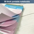 thumbnail image 3 of 2pcs Notepad Double coil English portable Book Diary Planning record Book Student memo, 3 of 5