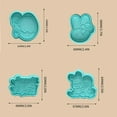thumbnail image 4 of weibbin Easter Decoration - Chocolate Candy Molds Baking Molds For Cake Brownies for Home, Garden, Room, Door, 4 of 4