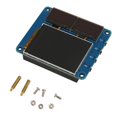 thumbnail image 3 of Pantalla LCD IPS de 2 pulgadas y pantalla azul de diodo orgánico emisor de luz dual de 0,96 pulgadas Placa de expansión de pantalla 3 en 1 para RPi, 3 of 5