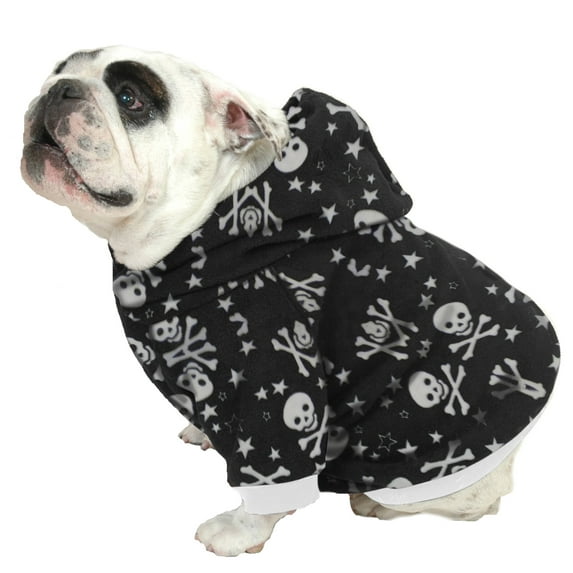 English Bulldog BEEFY Hoodie Sweatshirt - Fits 31 to 55 LB Dog - Over 20 Patterns to Choose From!
