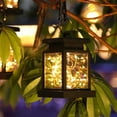 thumbnail image 4 of 1pcs Solar Lantern,Outdoor Garden Hanging Lantern-Waterproof LED Flickering Flameless Mission Lantern Decoration for Table,Outdoor,Garden,Patio,Lawn,Party,holiday, Christmas, 4 of 9