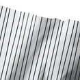 thumbnail image 5 of Creative Products Navy Uneven Stripes 71x74 Shower Curtain, 5 of 7