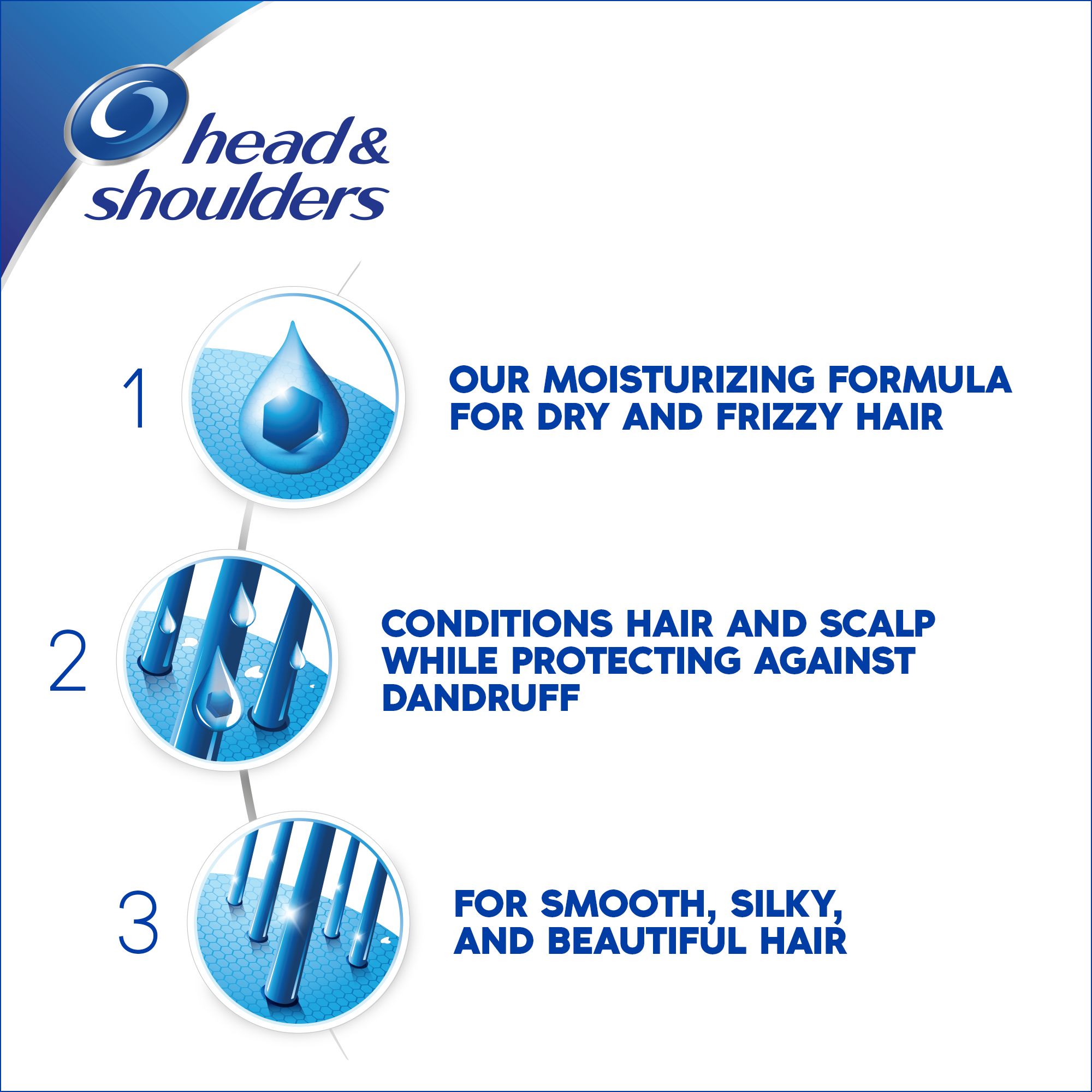Head and Shoulders Smooth and Silky Conditioner 13.5 Fl Oz