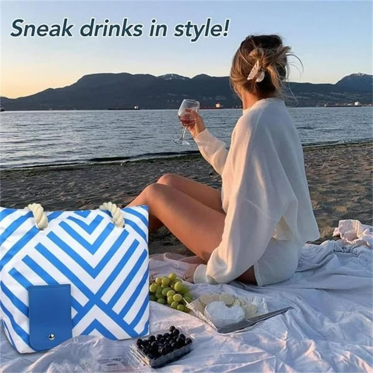 Beach bag wine dispenser sale