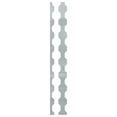 thumbnail image 3 of Ekena Millwork 47"H x 1/8"T Pontiac Adjustable Acrylic Decorative Slat Wall Panel Kit, Grey (contains 16 Slats + 1 Straight Edge Starter Slat), 3 of 11