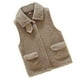 thumbnail image 3 of EeaseMX 1 chaleco de forro polar para mujer, sin mangas, para otoño e invierno, abrigo de piel sintética, 3 of 6