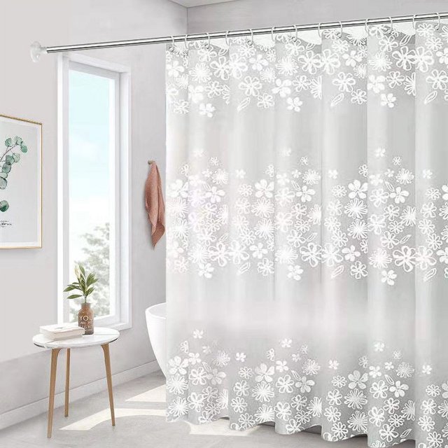 Cortina de ducha impermeable a prueba de moho, juego de cortinas de baño gruesas, cortina de partición sin perforaciones, cortina de puerta, cortina de ventana