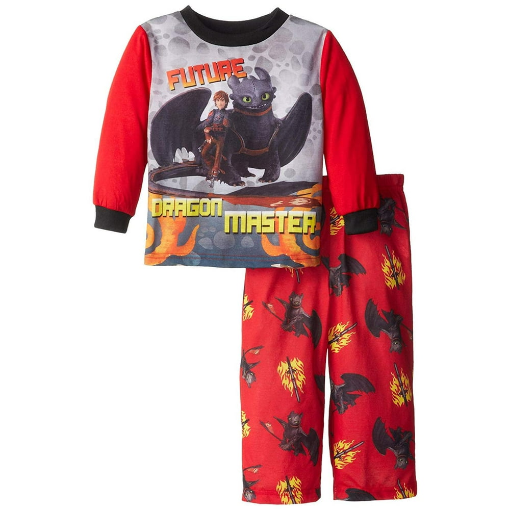 How To Train Your Dragon Little Boys' Dragon Pajama Set