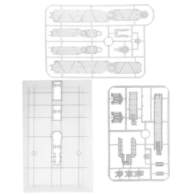 segolike Support en Plastique Transparent pour Figurines d'Action Modèle Présentoir pour Modèles 1/60 1/100