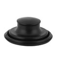thumbnail image 4 of 2PCS Kitchen Sink Drain Strainer and Kitchen Sink Stopper, Drain Catcher and Drain Cover for Kitchen Sink, Plug for Standard 3-1/2 Inch Garbage Disposal Sink Drain Black, 4 of 8