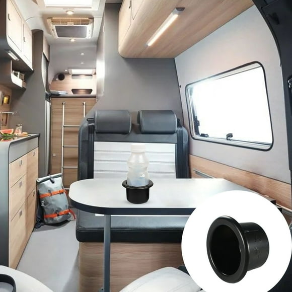 EGNMCR RV Modification Accessories Plastic Cup Possessor Water Cup Slot Car Beverage Rack Cinema Sofa Cup Possessor Tea Storage Cup RV Cup Holder