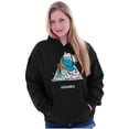 thumbnail image 3 of The Smurfs Aquarius Zodiac Sign Hoodie Sweatshirt Women Men Brisco Brands S, 3 of 6