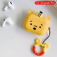 thumbnail image 1 of Adecuado para airpodspro2 Funda protectora de silicona para auriculares inalámbricos Bluetooth con dibujos animados Apple 4 5 Generación Estuche suave lindo, 1 of 1