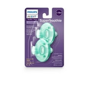 Philips Avent Soothie Pacifier, 3-18 Months, Green, 2 Pack, SCF192/05
