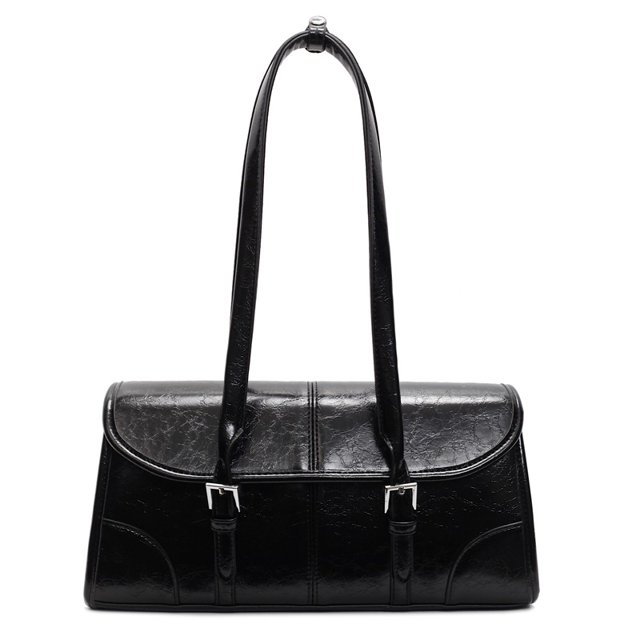 Bolso de hombro retro francés de alta gama para mujer, nuevo estilo 2025, versátil, ligero y de moda, tipo baguette.