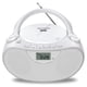 thumbnail image 1 of Reproductor de CD estéreo portátil Boombox Nextron CB-500BT Blanco, 1 of 9