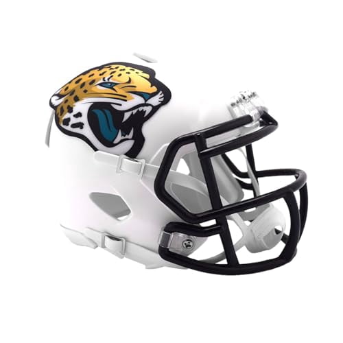 Jacksonville Jaguars 2024 Alternate White NFL Riddell Mini Helmet