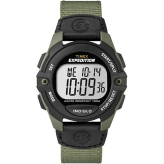 Unisex Expedition Digital CAT Mid-Size Watch, Black Fast Wrap