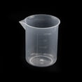thumbnail image 6 of LC LICTOP 3Pcs Plastic Graduated Beaker Cups Transparent Measuring Cups Liquid Cup Container Science Experiments 100ml, 6 of 6