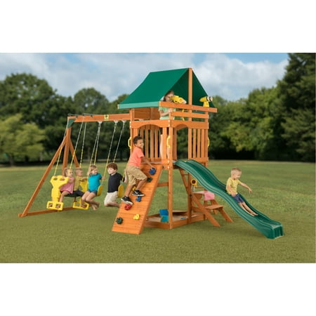 Creative Cedar Designs Sky View Wooden Playset (Best Stain For Playset)