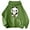 A-Green886, variant on Mens Panda Boba Print Hoodie Oversized Long Sleeve Hooded Pullover Top Cozy Playful Casual Hoodies