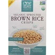 6 Pack : One Degree Organic Foods Sprouted Brown Rice Crisps Cereal -- 8 Oz