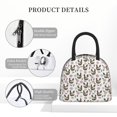 thumbnail image 4 of Disketp Flowe Rooster Bolsa Térmica para Almuerzo, Lonchera con Abertura Amplia y Gran Capacidad, Organizador Reutilizable para Mujeres, Hombres y Adultos, 4 of 6