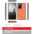 thumbnail image 2 of ArmadilloTek Vanguard Case Compatible with Samsung Galaxy Note20 Ultra Military Grade Full-Body Rugged with Built-in Kickstand [Screenless Version] - Orange, 2 of 4