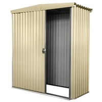 Handi Mate Shed model 2 sliding door beige
