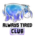 thumbnail image 2 of Men's Winnie the Pooh Eeyore Always Tired Club Graphic T-Shirt, 2 of 3