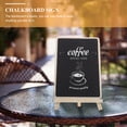 thumbnail image 3 of WASHWEPE Table Top Chalk Board Black 5Pcs 8.25X5.89In, 3 of 7