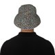 thumbnail image 5 of Fotbe Alphabet Sombrero Tipo Pescador con Estampado – Sombrero de Sol de Algodón de Moda para Playa, Golf, Pesca, 5 of 6