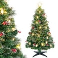 thumbnail image 1 of Costway 5 FT Christmas Tree Artificial Xmas Tree with 8 Lighting Modes 49 Warm LED Lights, 1 of 10