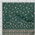 thumbnail image 1 of Soimoi Poly Georgette Fabric Insect & Anemone Panel Printed Craft Fabric by The Yard 52 Inch Wide, 1 of 3