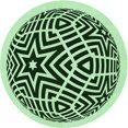 thumbnail image 1 of Ahgly Company Tapis d'Intérieur Rond Lavable en Machine Vert Forêt Moyen Transitionnel, 3 Pieds Rond, 1 of 7