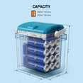 thumbnail image 5 of Astroai 24 Liter (26 qt)  Electric Cooler, Thermoelectric Car Fridge, Portable Refrigerator for Home and Travel, 12V DC, Blue-Green, 5 of 9