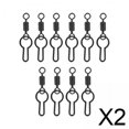 thumbnail image 1 of Anzuelos giratorios de pesca,Anzuelos giratorios para pesca de carpa,accesorios de pesca de carpa,Clips giratorios para colgar en bolsa de PVA livianos y ,Giradores giratorios de, 1 of 8