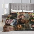 thumbnail image 6 of Soft Flannel Fleece Blanket Jamie Fraser Plush Throw Cozy Blankets for Couch Sofa 40"x30", 6 of 7