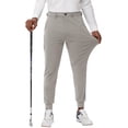 thumbnail image 2 of Pantalones deportivos de golf JWM para hombre, elásticos, con trabillas para cinturón, ajustados, 2 of 6