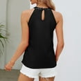 thumbnail image 4 of Sngxgn Womens Camisole Spaghetti Strap Undershirt Tanks(Black,M), 4 of 4