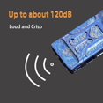 thumbnail image 3 of Titanium Emergency Survival Whistle To 120db, Portable Double Tubes Safety Whistle - Color Random, 3 of 3