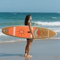thumbnail image 4 of OZVMZQ 10' Inflatable Stand up Paddle Board, with Premium Accessories, Waterproof Dry Bag, for Adult & Youth, Unique Style SUP, for Fitness Exercise, 4 of 10