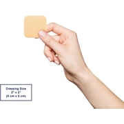 MedVance TM Foam - Waterproof Non-Adhesive Hydrophilic Foam Dressing 2X 2 Box of 5 dressings