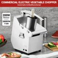 thumbnail image 2 of ChaoLink Commercial Food Processor, 3/4/7mm Shred & 2/4mm Slice, Stainless Steel Slicer for Restaurant Kitchen, 2 of 7