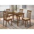 thumbnail image 2 of Robles 5-piece Rectangular Dining Table Set Chestnut, 2 of 17