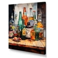 thumbnail image 2 of Designart "Playful Beer Bottles Design" Beer Wall Art Prints, 2 of 7