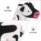 thumbnail image 3 of 2 llaveros luminosos con forma de vaca para niños, bolso, mochila y colgante., 3 of 6