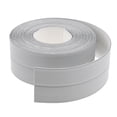 thumbnail image 1 of Cinta de costura impermeable PE de 11 pies x 1,5 pulgadas para sellado de paredes de baño de cocina gris, muy pegajosa y adhesiva, Macarena Cinta de sellado impermeable para la cocina, 1 of 8